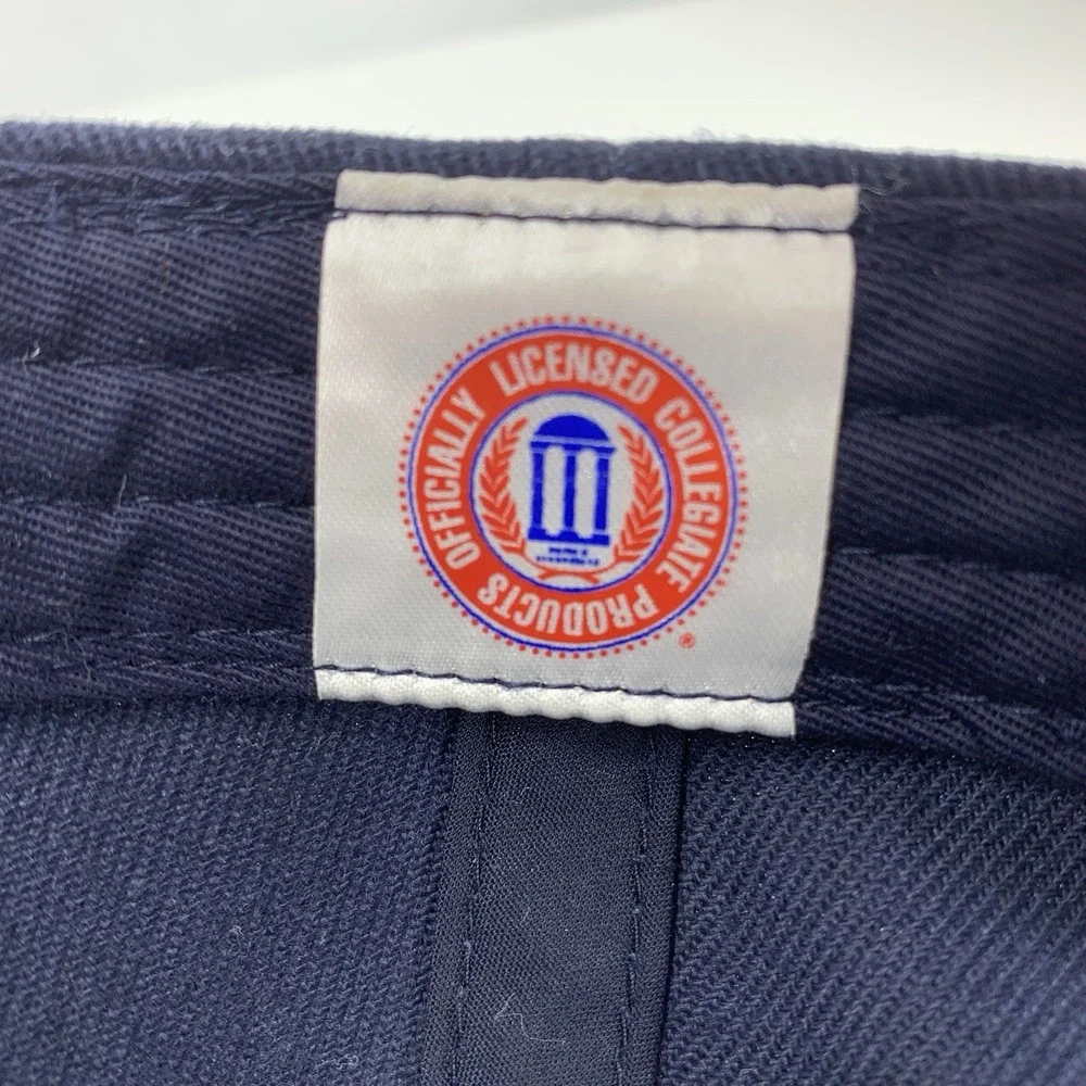 Illinois Fighting Illini Hat Blue Signatures Adjustable OSFM Baseball Cap